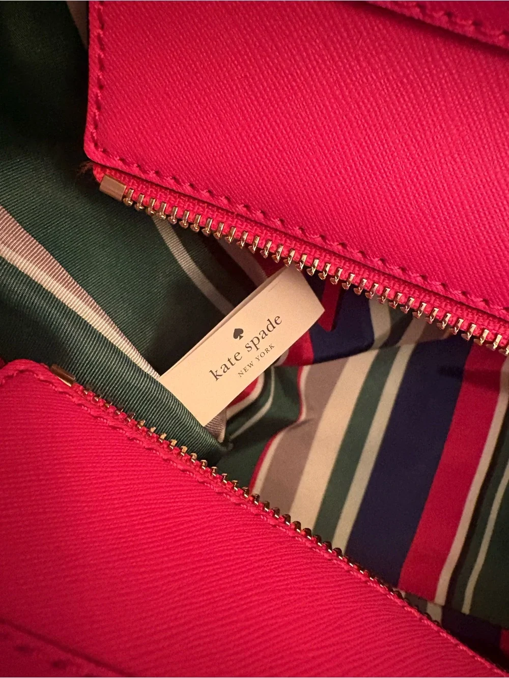 Kate Spade Leather and Straw Tote